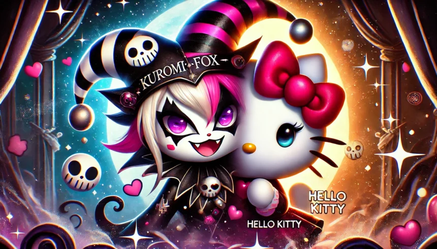 kuromi:fox5ydxdt58= hello kitty