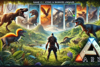 ark: survival evolved (2017) game icons banners